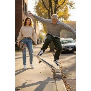 NWT Global‎ Youth Boardingamerica Rusty long sleeved polo shirt streetwear